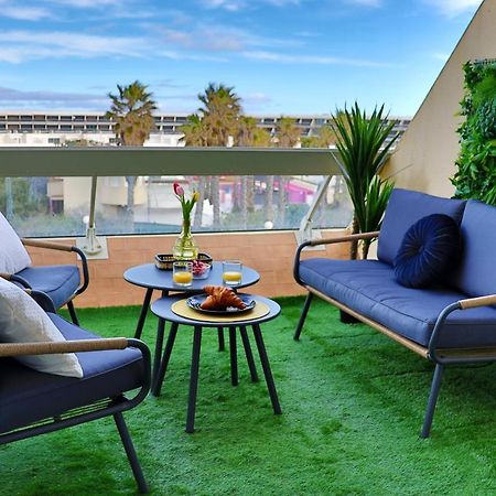 'Cap Confession' - Naturiste - Sea View - Beach - Parking -Air Conditionaire แอกด์ ภายนอก รูปภาพ